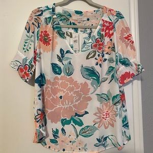 Loft Floral Blouse